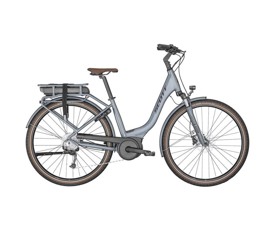 Elcykel Scott Unisex Sub Active eRIDE 20 Unisex Rack Dolphin Grey