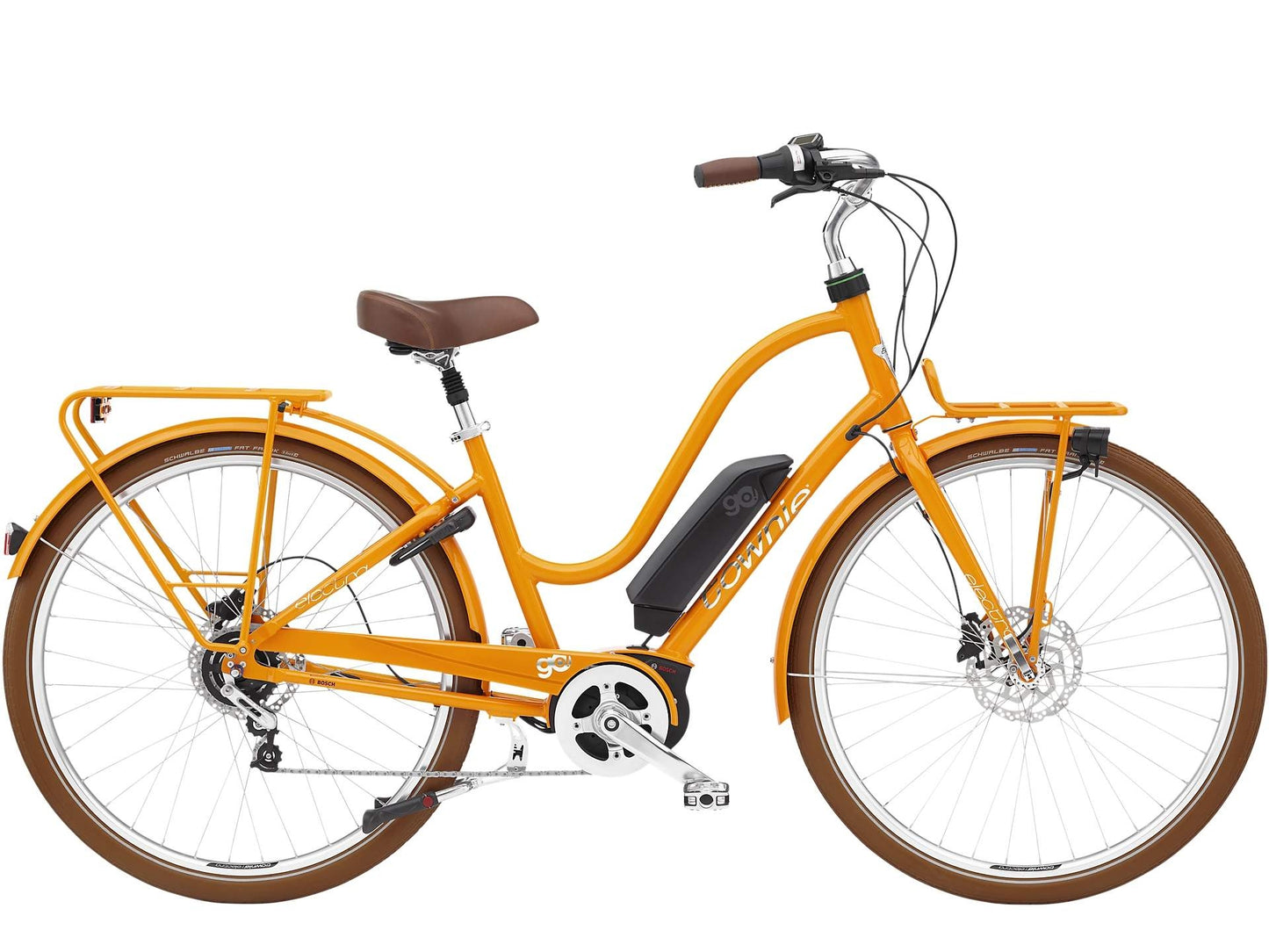 Elcykel Electra Townie Commute Go! 5i EQ dam orange