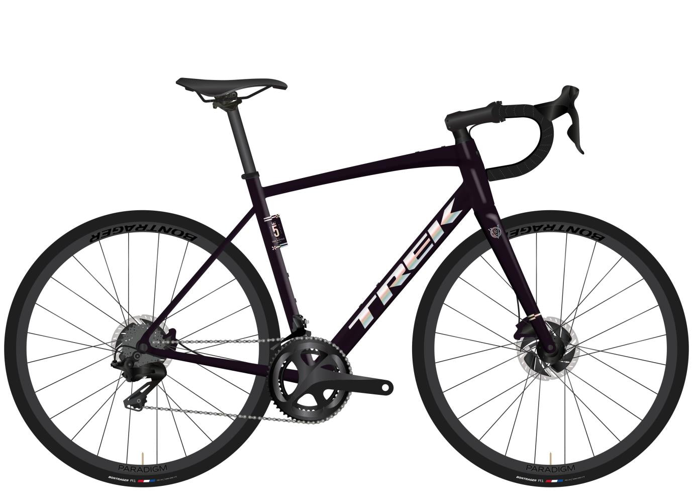 Racer Trek Domane AL 5 Gen 4 Svart
