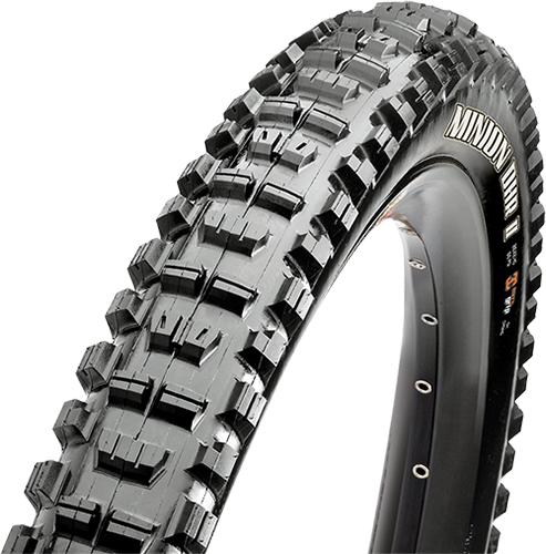 Cykeldäck Maxxis Minion DHR II Super Tacky 61-559 (26 x 2.4") svart