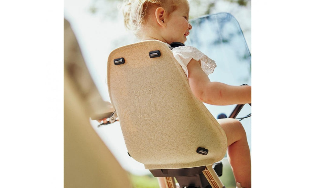 Cykelsits URBAN IKI Fram Bio Plastic Beige/Svart