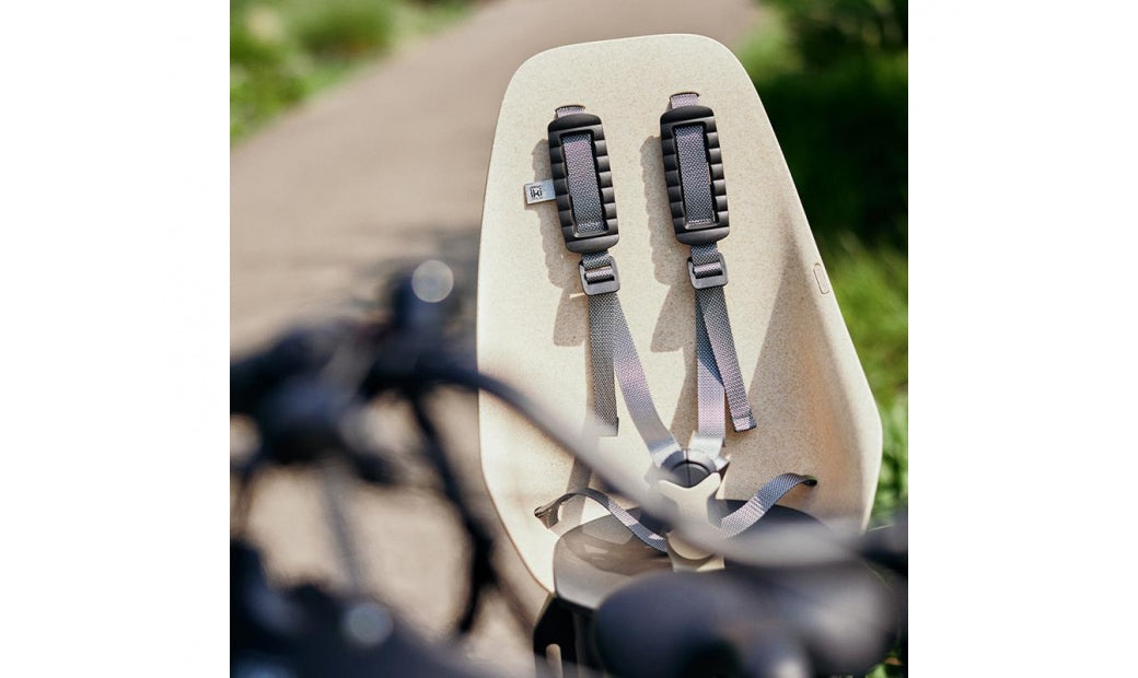 Cykelsits URBAN IKI Pakethållare Bio Plastic Beige/Svart
