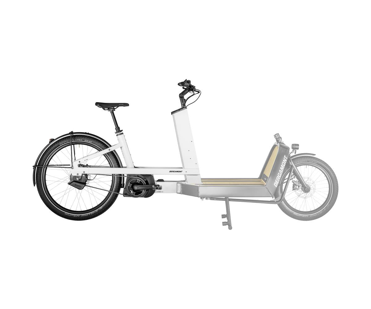 Lastcykel Bergamont EL E-Cargoville LJ Elite shiny white