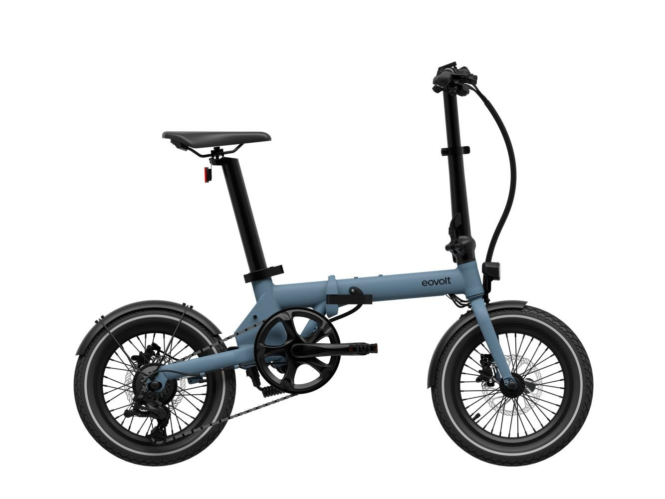 Hopfällbar Elcykel Eovolt Morning Ocean Blue 16"