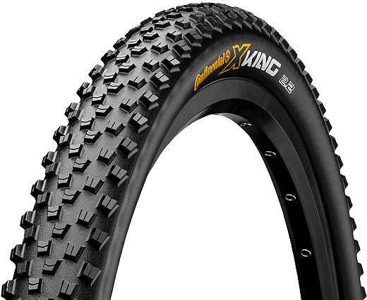 Cykeldäck Continental X-King Racesport 55-622 (29 x 2.2") vikbart svart