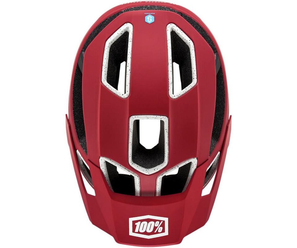 100% Altec Helmet Cpsc/Ce Deep Red