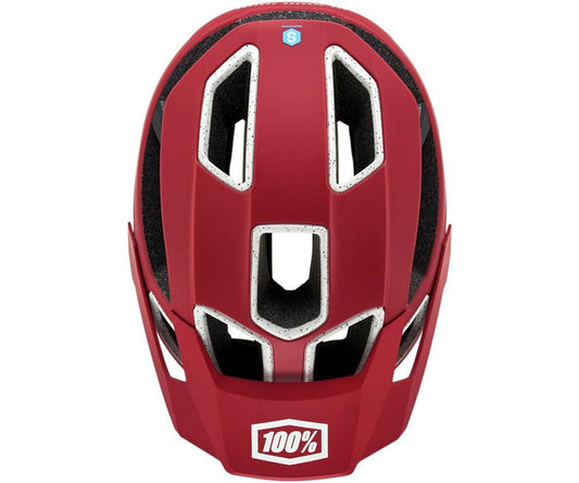 100% Altec Helmet Cpsc/Ce Deep Red