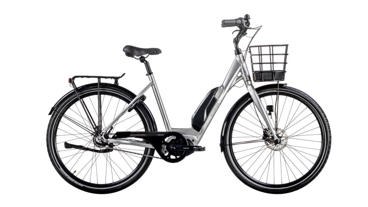 Elcykel Ecoride Ambassador 28 AXS M-5 E6 Dam silver (begagnad)