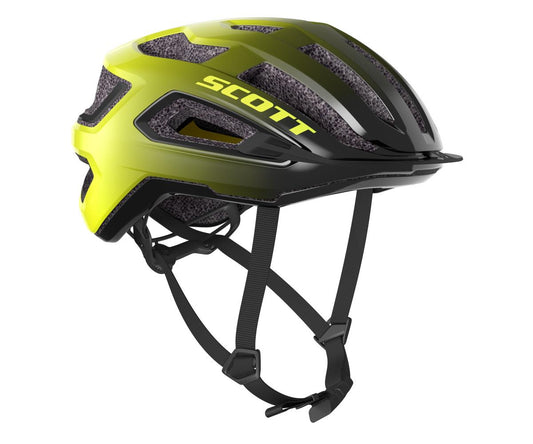 Cykelhjälm Scott ARX Plus MIPS black/radium yellow RC