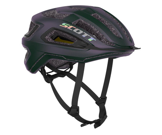 Cykelhjälm Scott ARX Plus MIPS prism green/purple