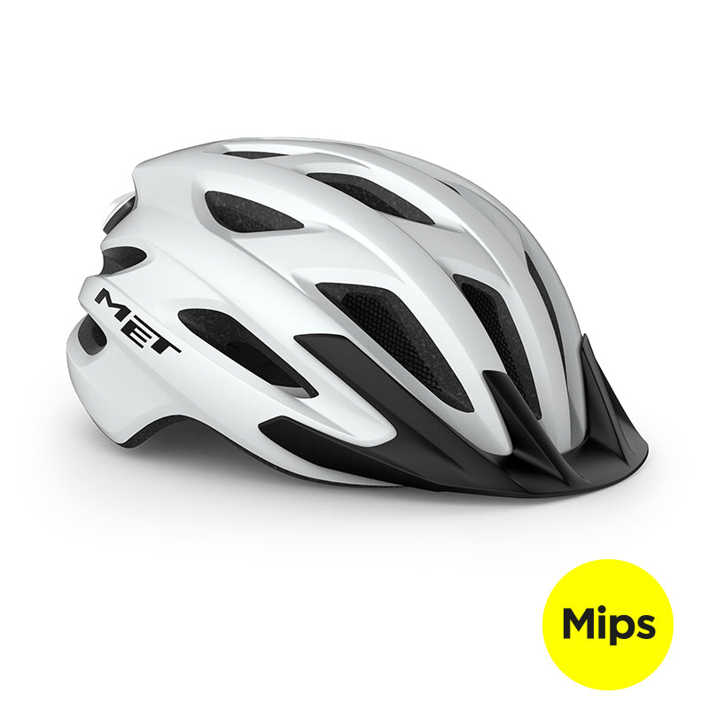 Cykelhjälm MET Crossover MIPS Vit Unisize