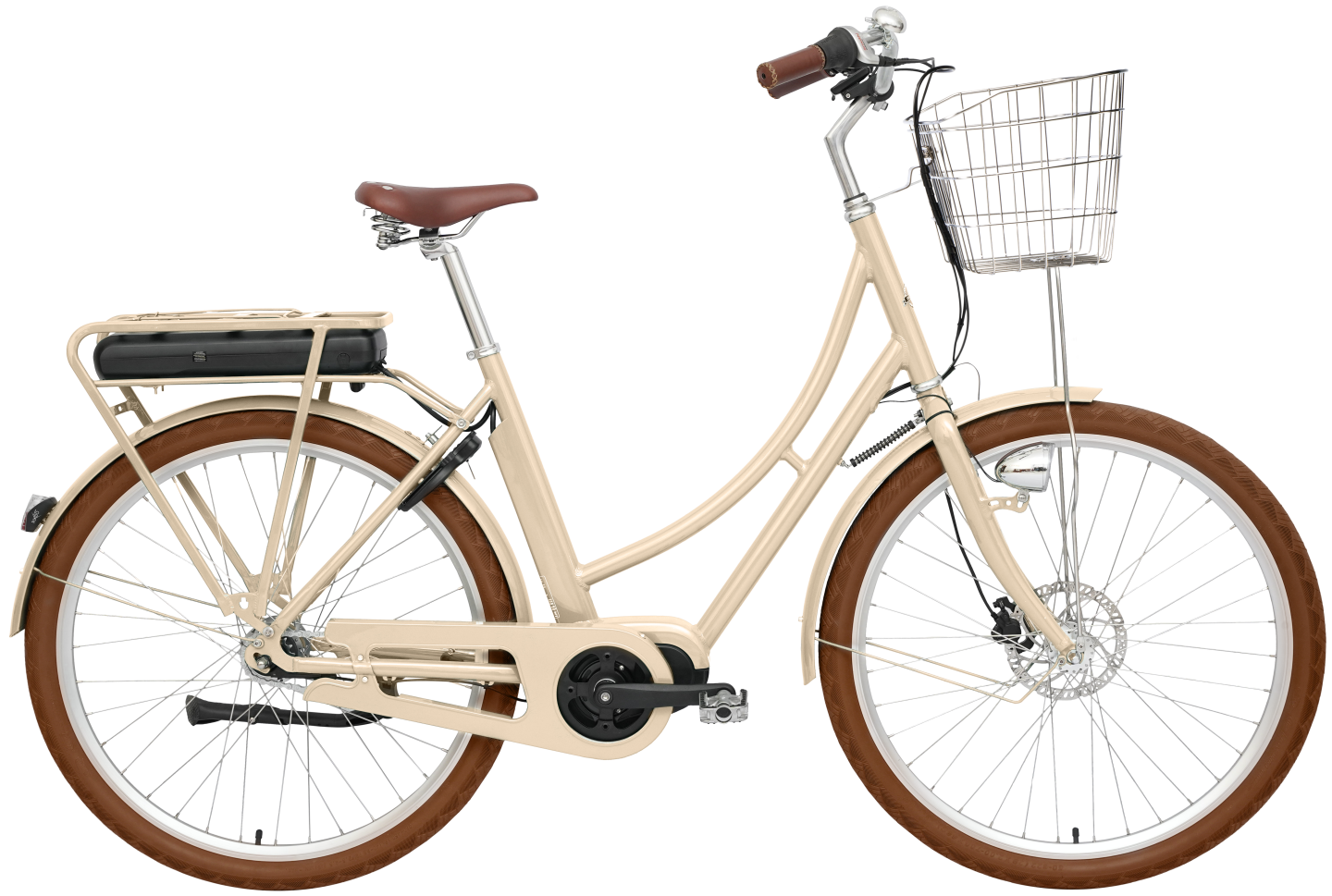 Stålhästen Prima Mitt Elcykel 7 vxl cream