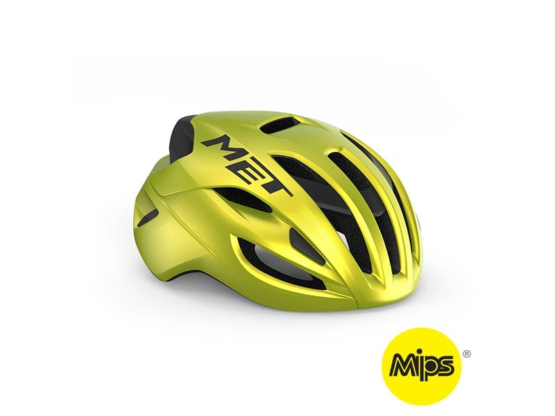 Cykelhjälm MET Rivale MIPS gul