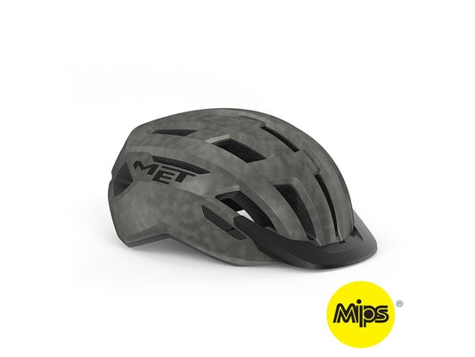 Cykelhjälm MET Allroad MIPS grå/svart