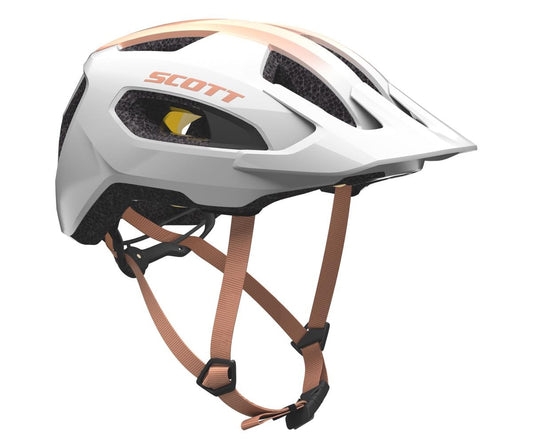 Cykelhjälm Scott Supra Plus MIPS vit/rose