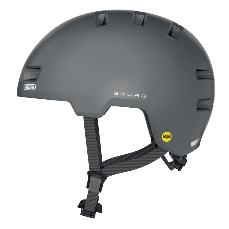 Cykelhjälm Abus Skurb MIPS concrete grey