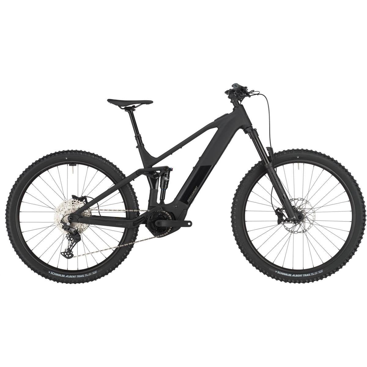 El MTB Bergamont E-Revox FS 20 Matt Black/Gloss Black
