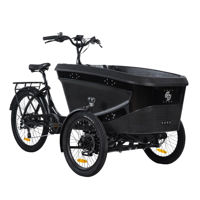 Elcykel Lådcykel EvoBike Cargo Free 480Wh inkl. dyna