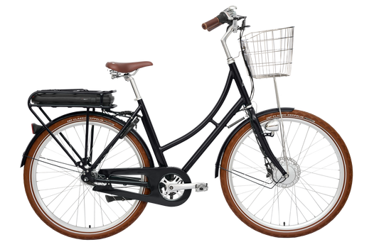 Stålhästen Prima Fram Elcykel 3 vxl svart