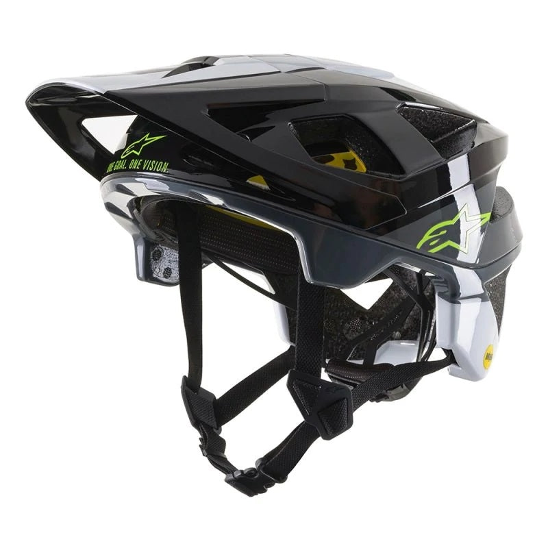 Cykelhjälm Alpinestars Vector Tech Pilot MIPS svart