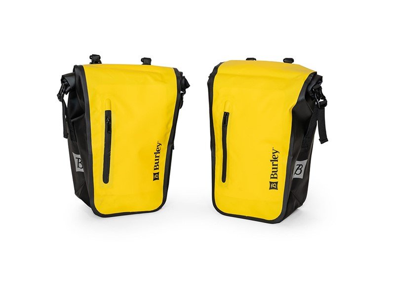 Väskor Burley Pannier Set Double Pannier Bags Gul/Svart