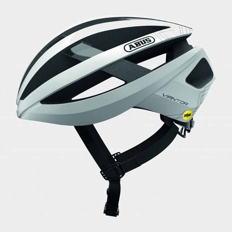 Cykelhjälm ABUS Viantor MIPS vit