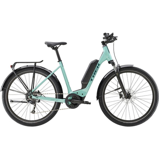 Elcykel Trek Dam Allant+ 5 Lowstep 800wh blue sage