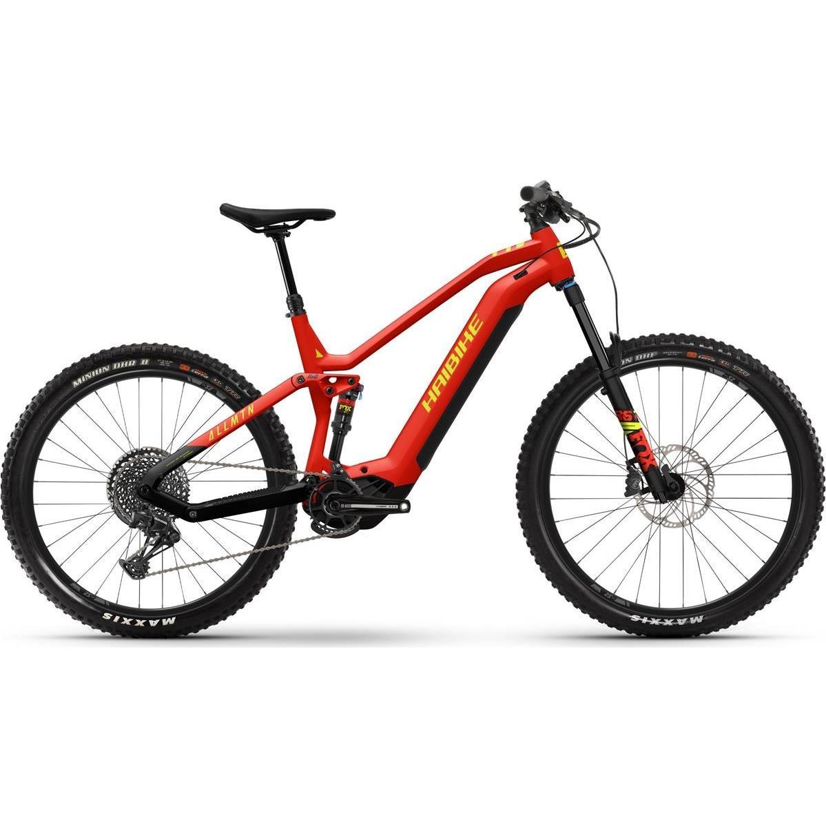 El MTB Haibike AllMtn 7 Röd/Svart