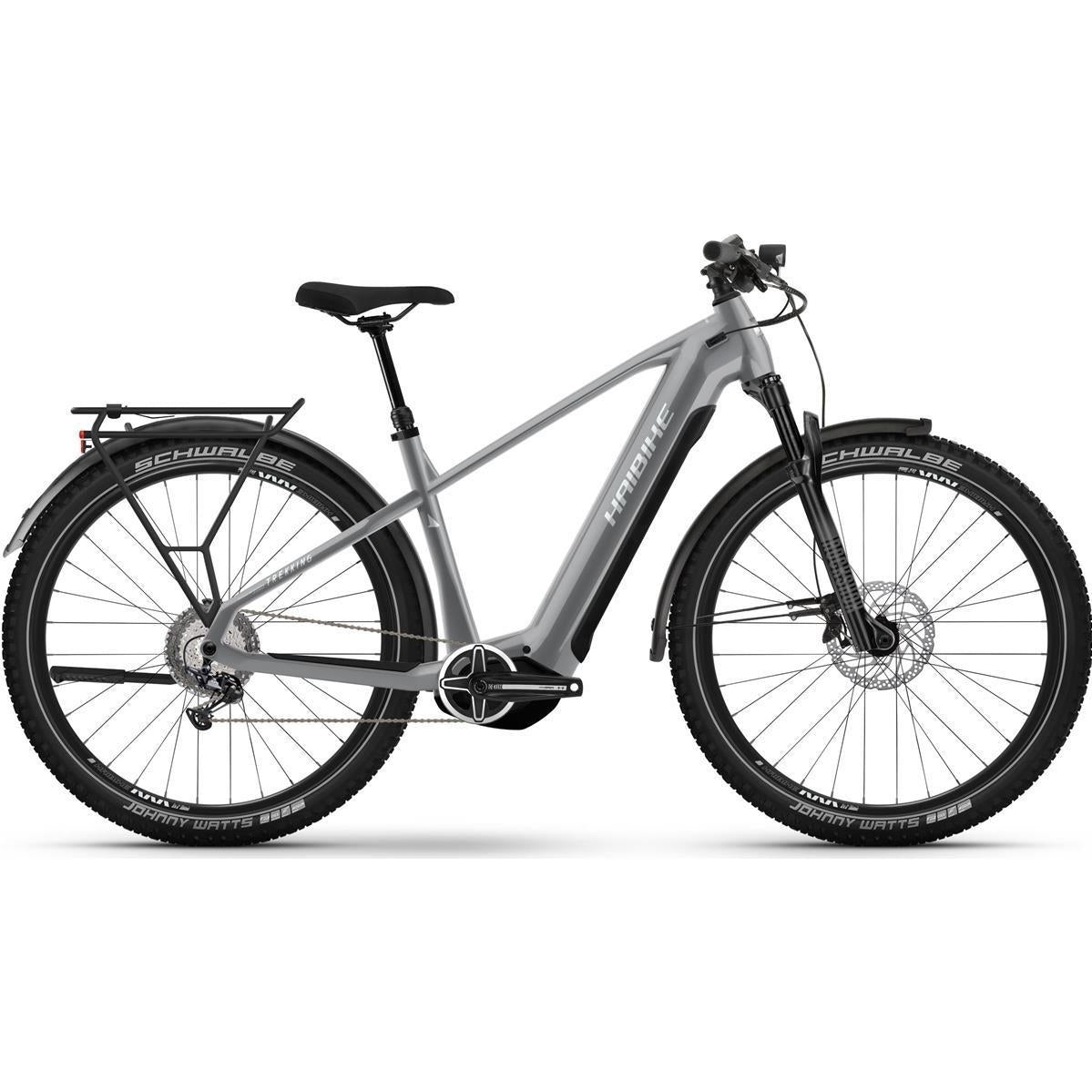 Elcykel hybrid Haibike Trekking 7 High Grå