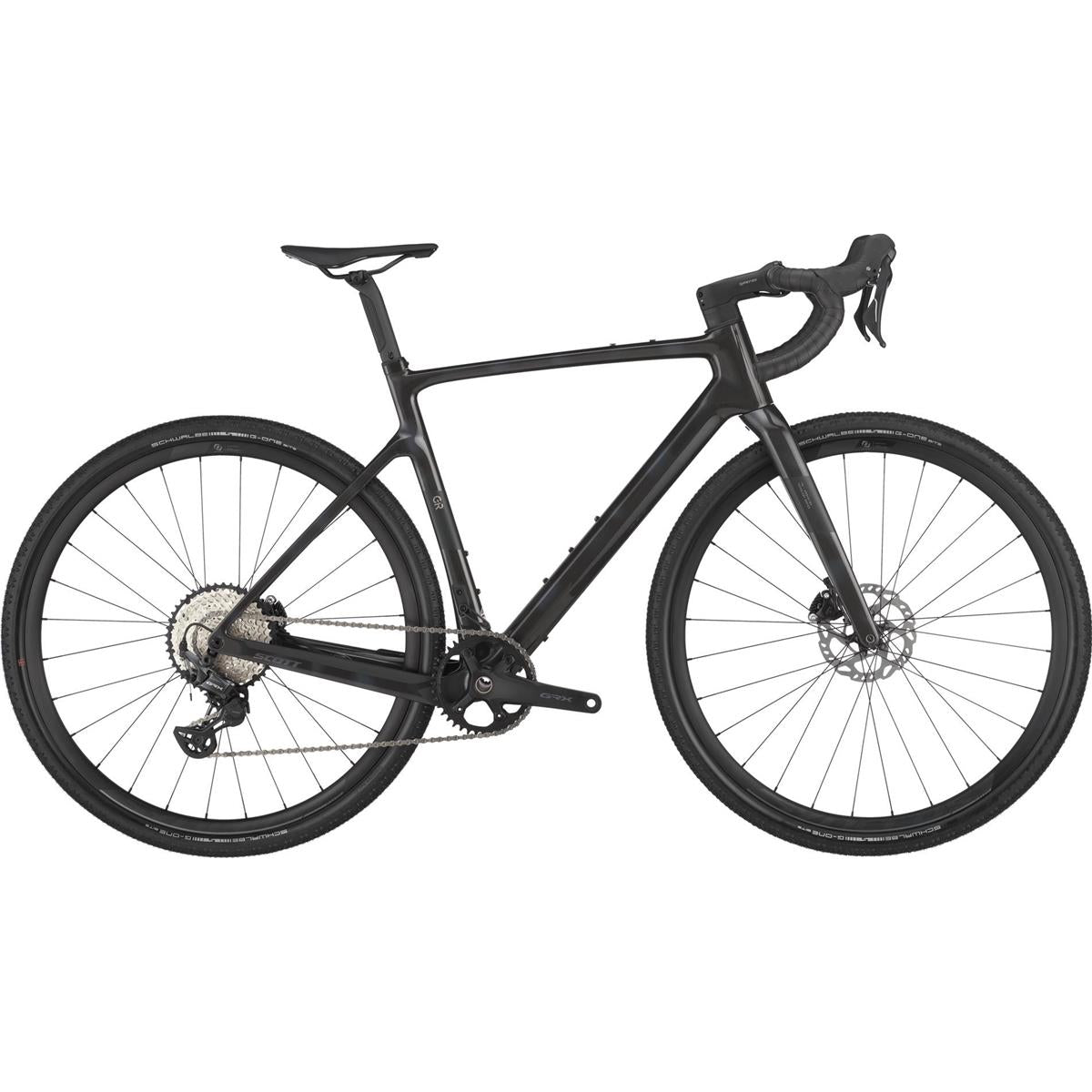 Gravelcykel Scott Addict Gravel 40 Python Black