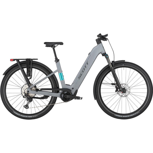 Elcykel Hybrid Scott Axis 10 Wave Bird Grey