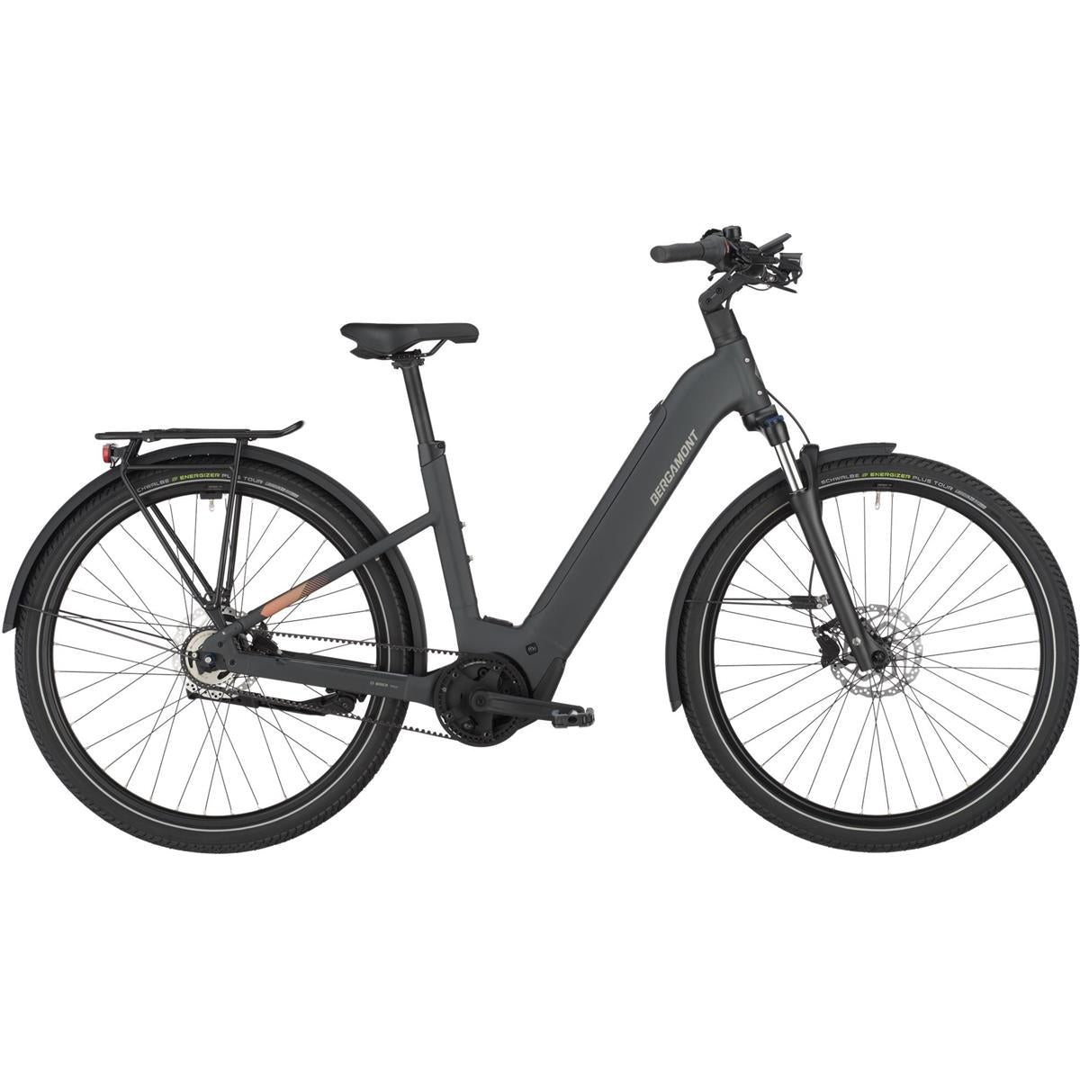 Elcykel Bergamont E-Horizon Tour 20 Belt Wave Flaky Black