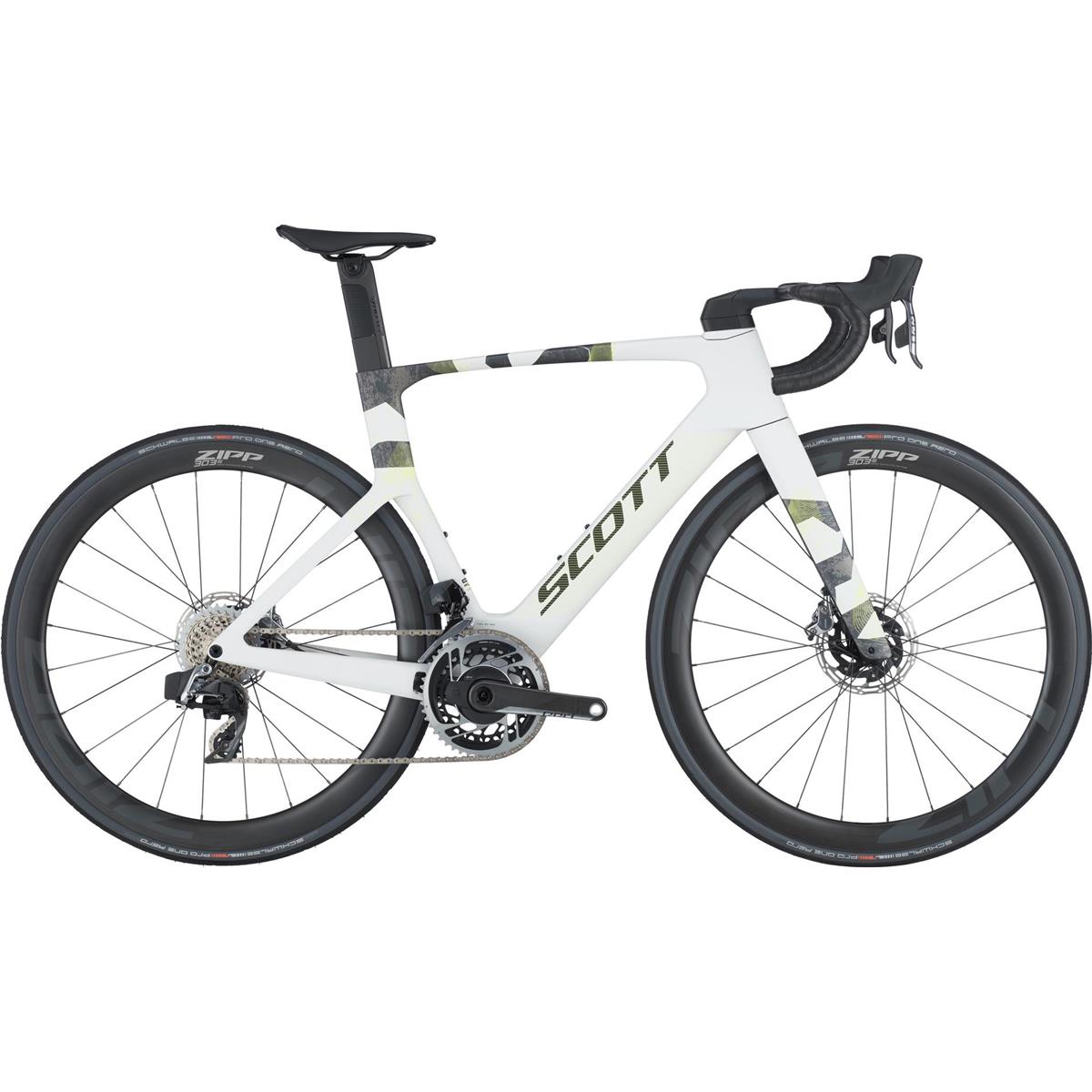 Racercykel Scott Foil RC Team Ice Grey/Progressive Grey
