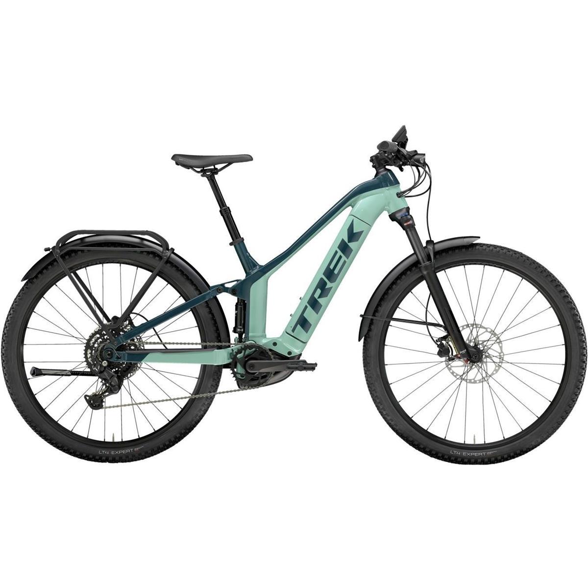 EL MTB Trek Powerfly Fs 4 Equipped Gen 3 blue sage/juniper