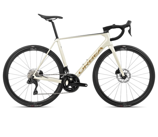 Racer Orbea Orca M35i Ivory White-Burgundy Gloss/Vulcano Matt