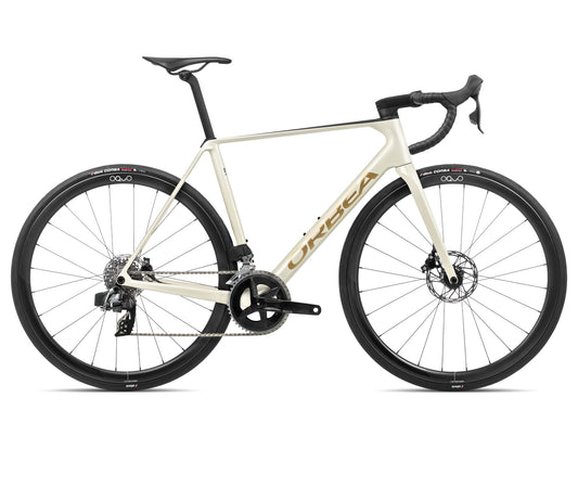 Racer Orbea Orca M31eteam Ivory White-Burgundy Gloss/Vulcano Matt