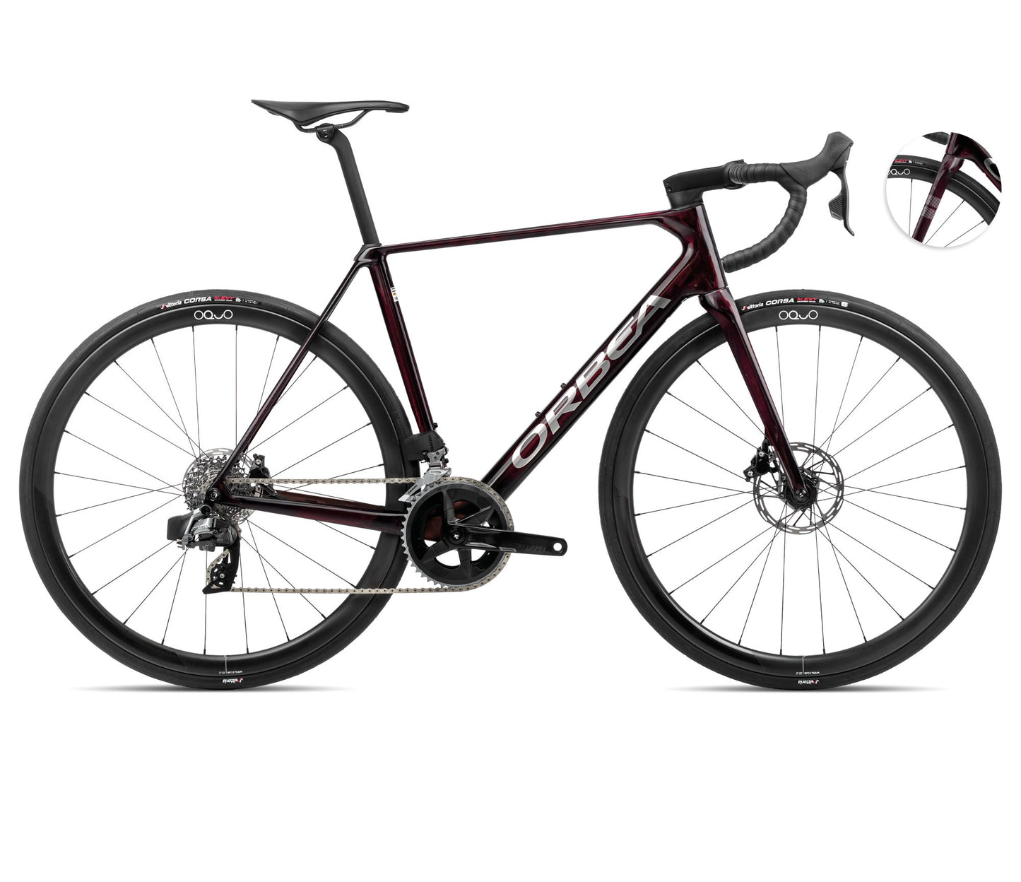 Racer Orbea Orca M31eteam Wine Red-Titanium Gloss