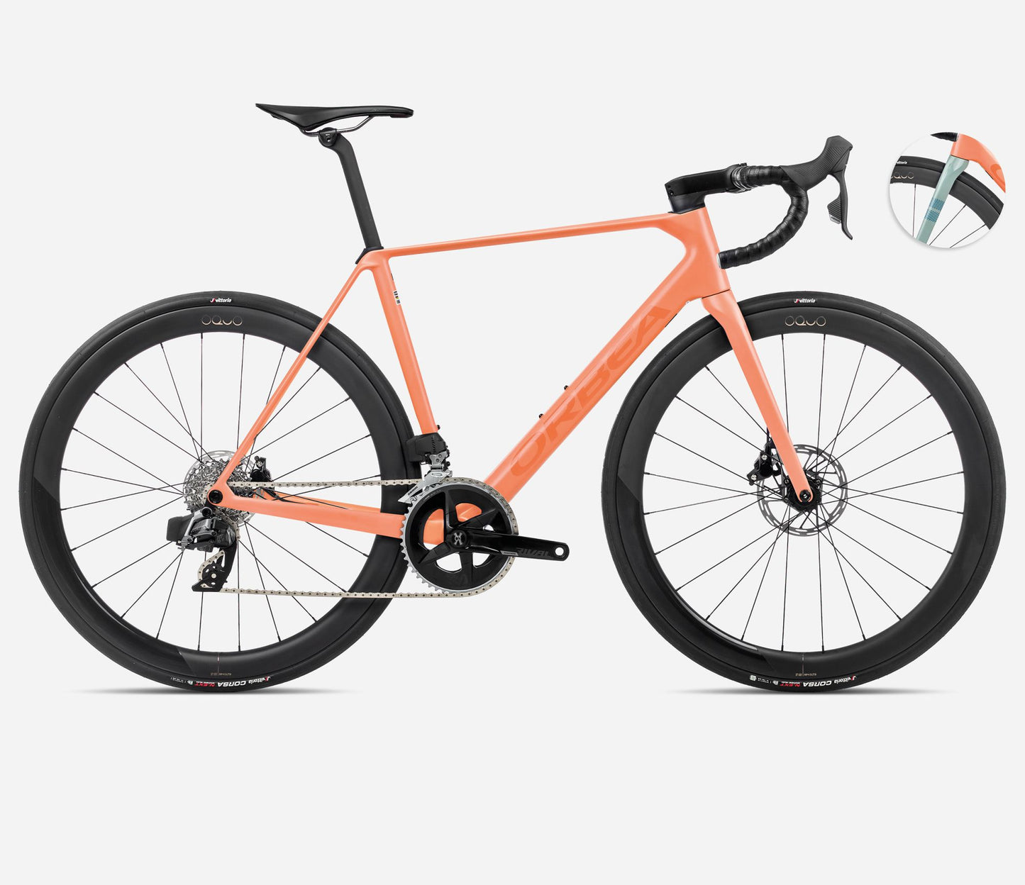 Racer Orbea Orca M31eltd Pwr Orange Cloud Matt/Stone Blue Matt-Gloss