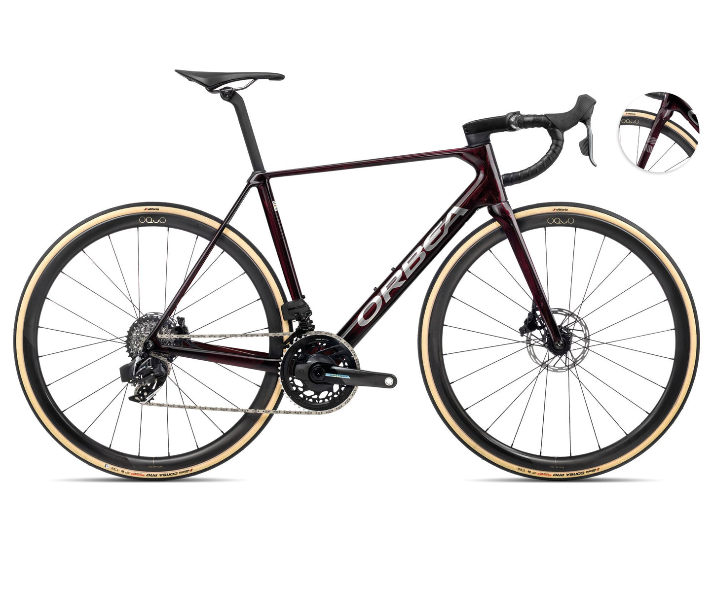 Racer Orbea Orca M21eltd Pwr Wine Red-Titanium Gloss