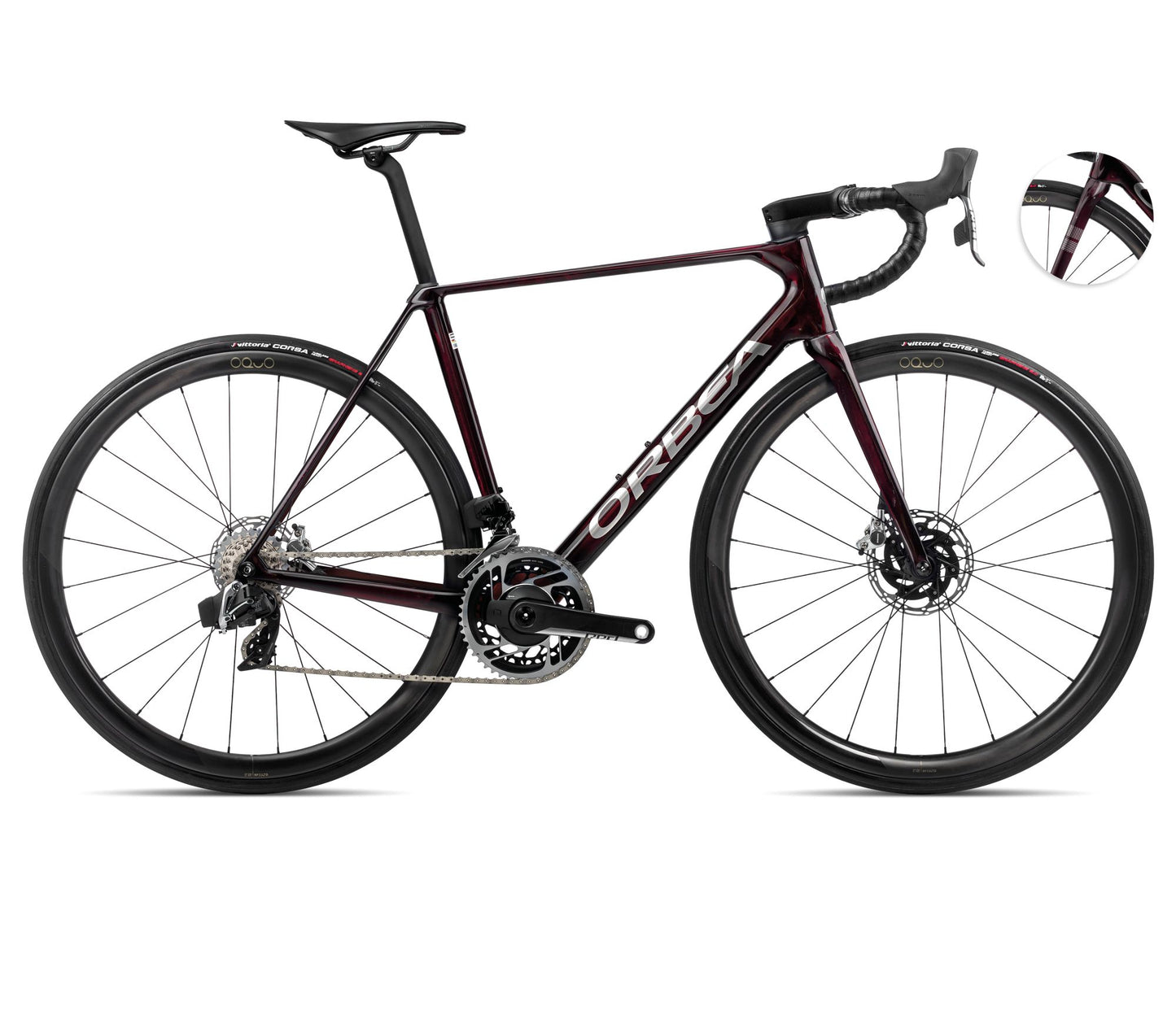 Racer Orbea Orca M11eltd Pwr Wine Red-Titanium Gloss