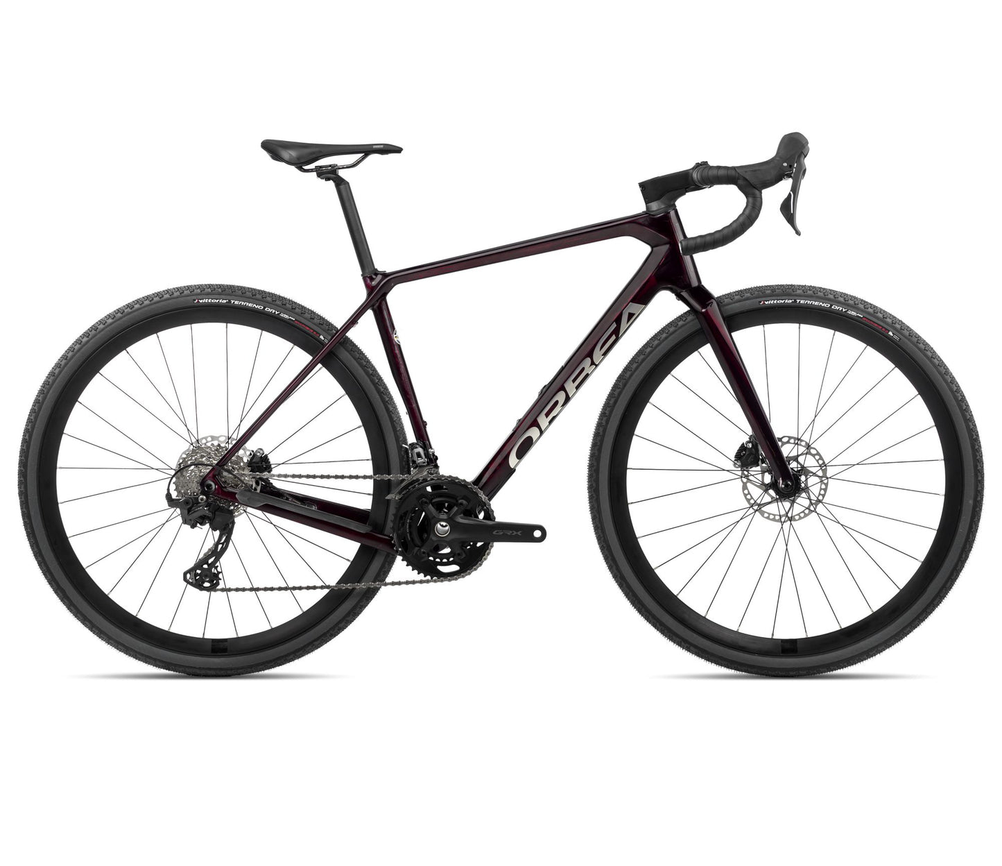 Gravel Orbea Terra M30team Wine Red Carbon View