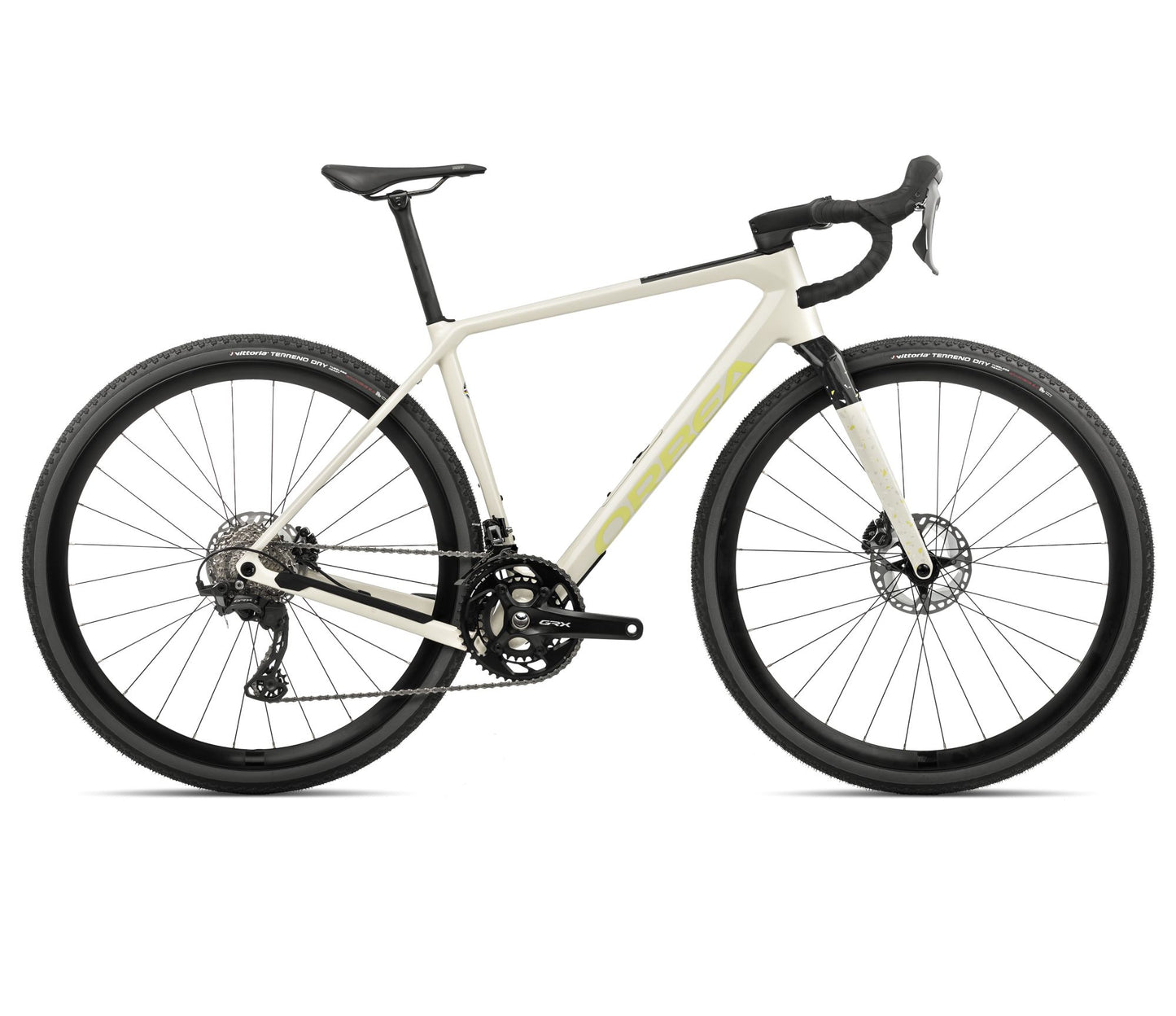 Gravel Orbea Terra M20team Ivory White-Spicy Lime Gloss