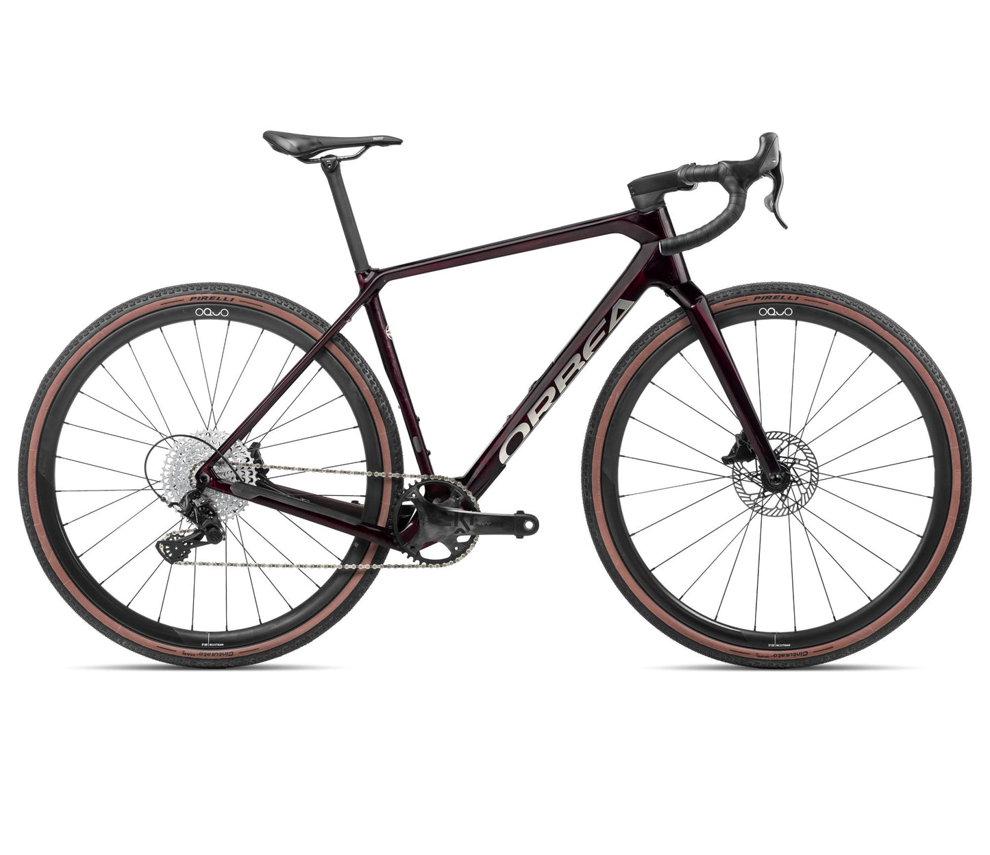 Gravel Orbea Terra M22team 1x Wine Red Carbon View