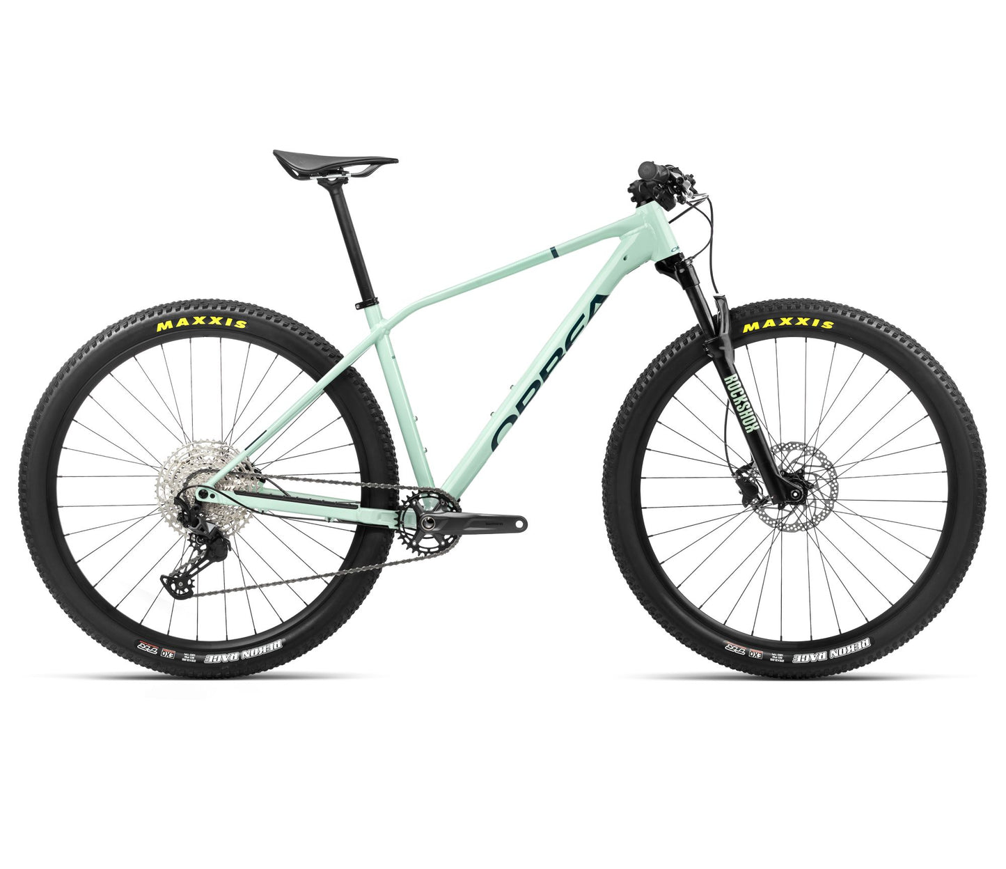 Hardtail MTB Orbea ALMA H20 Ice Green-Ocean Gloss