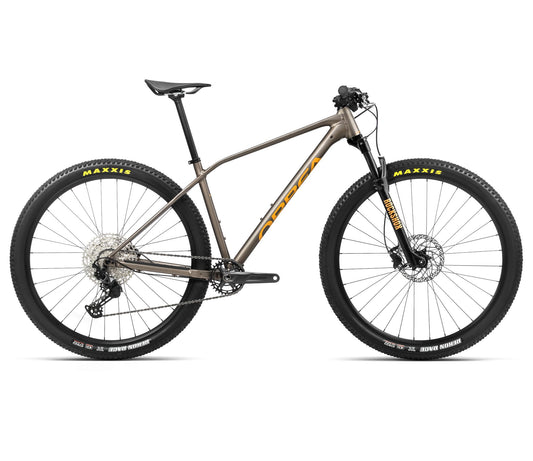 Hardtail MTB Orbea ALMA H20 Taupe Brown Matt/Mango Gloss