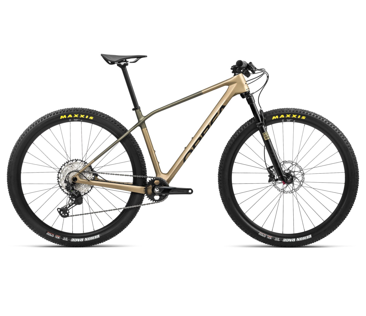 Hardtail MTB Orbea ALMA M30 Baobab Brown-Green Gold Matt