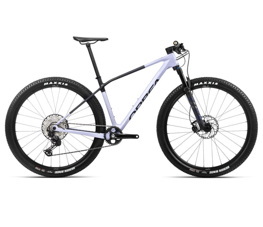 Hardtail MTB Orbea ALMA M ELITE Digital Lavender Gloss/Carbon Raw Matt