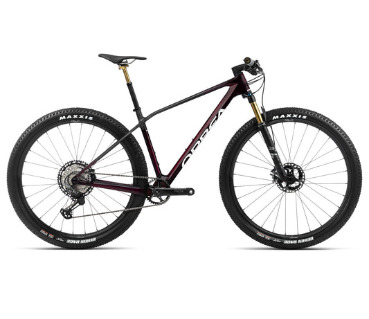 Hardtail MTB Orbea ALMA M TEAM Red Wine Carbon View Gloss/Carbon Raw Matt