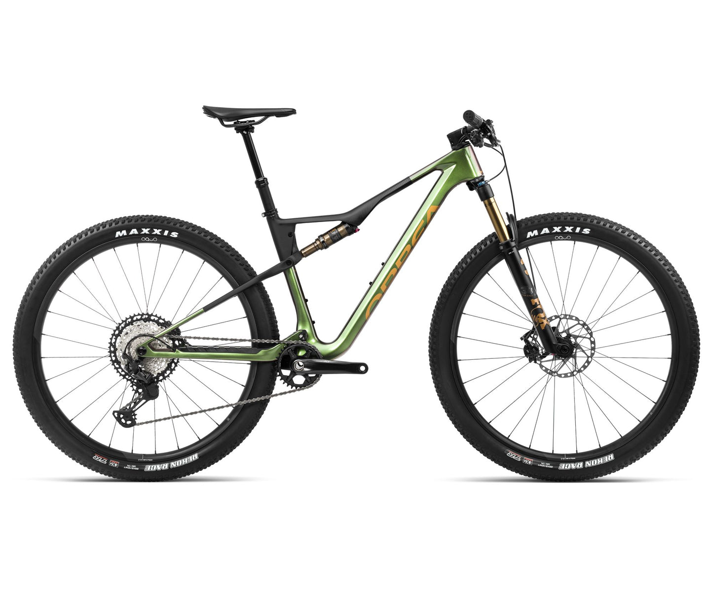 Heldämpad MTB Orbea OIZ M10 Chameleon Goblin Green Gloss/Black Matt