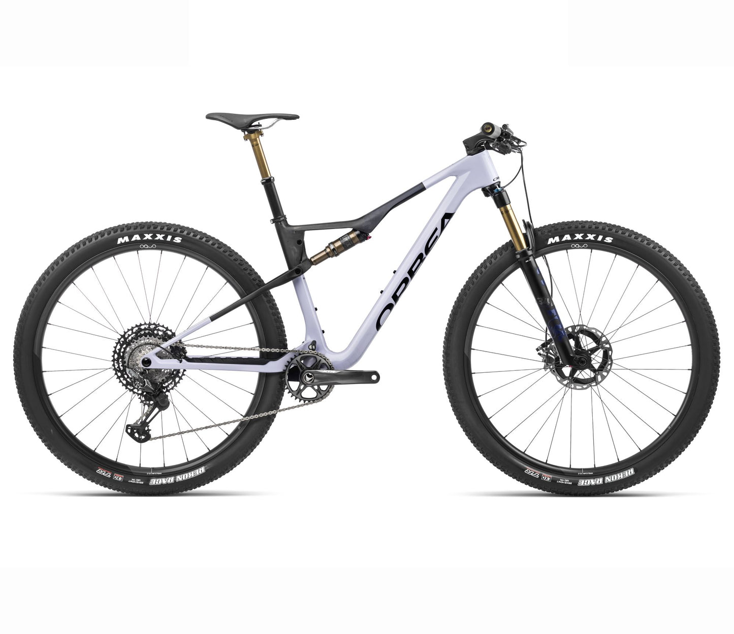 Heldämpad MTB Orbea OIZ M-TEAM XTR Digital Lavender Gloss/Carbon Raw Matt